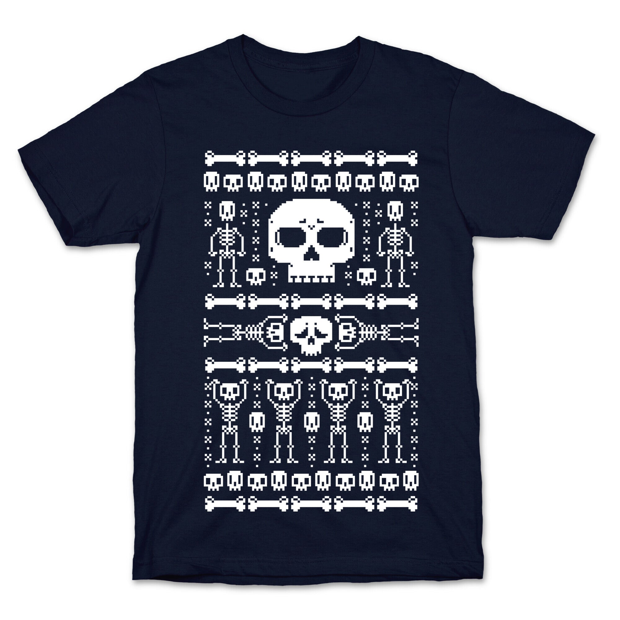 Ugly Skeleton Sweater T-Shirt